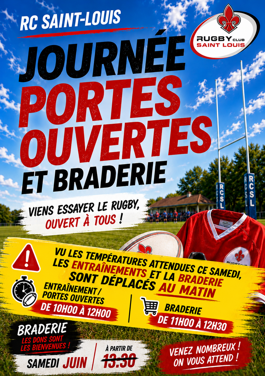 PORTES OUVERTES / BRADERIE 2026