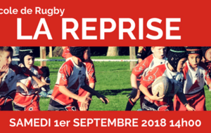 REPRISE DES ENTRAINEMENTS