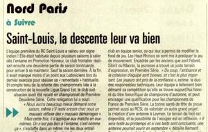 DANS LA PRESSE &quot;MIDI OLYMPIQUE&quot;