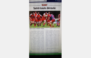 Large victoire du Rugby Club Saint-Louis sur Lorquin