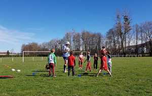 1ERE JOURNÉE DÉCOUVERTE RUGBY A LEYMEN 16.03.19