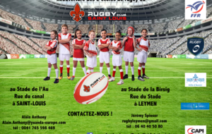 REPRISE DES ENTRAINEMENTS ECOLE DE RUGBY