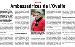 AMBASSADRICES DE L'OVALIE