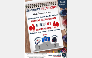 RÉSULTATS CONCOURS DESSIN