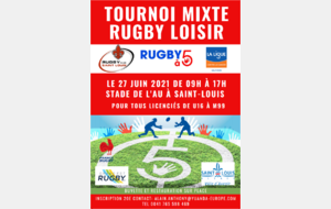 TOURNOI RUGBY LOISIR A 5