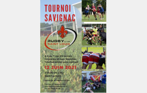 TOURNOI SAVIGNAC 2021