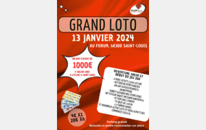 GRAND LOTO DU RUGBY CLUB SAINT LOUIS