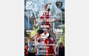REPRISE SENIORS SAISON 2025-2026