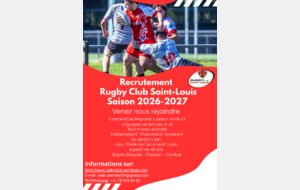 RECRUTEMENT SENIORS SAISON 2026-2027