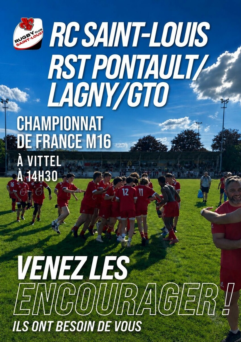 M16 RC Saint Louis - M16 RST PONTAULT/LAGNY/GTO