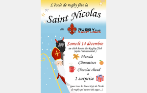 ECOLE DE RUGBY GOUTER SAINT NICOLAS