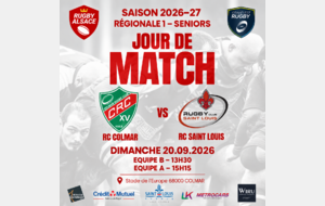 RC Colmar A - RC Saint Louis A