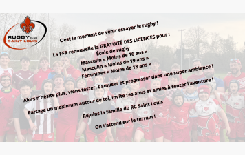 GRATUITÉ DES LICENCES