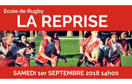 REPRISE DES ENTRAINEMENTS  