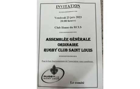 ASSEMBLEE GENERALE