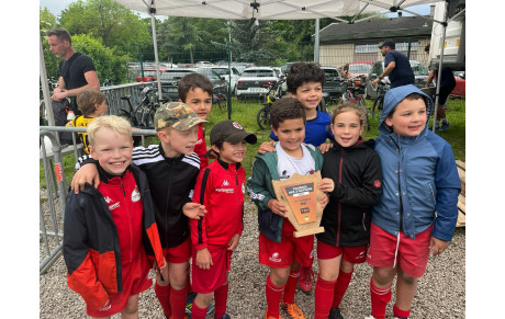 Les U8 troisième au tournoi des 3 Nations de Mulhouse