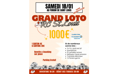 LOTO RCSL 18 JANVIER 2025
