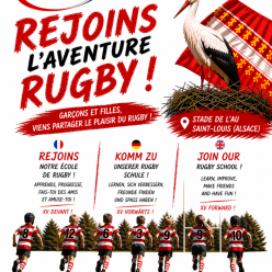 RECRUTEMENT ECOLE DE RUGBY SAISON 2026-2027