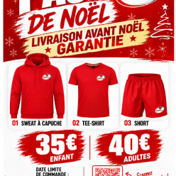 HO HO HO ! LE PACK DE NOËL DU RC SAINT-LOUIS EST ARRIVÉ
