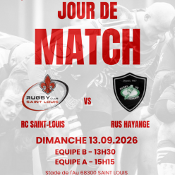 RC SAINT LOUIS A - RUS HAYANGE A